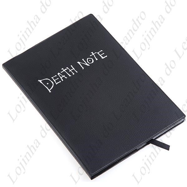 Death Note com cd da trilha sonora e Caneta de Pena