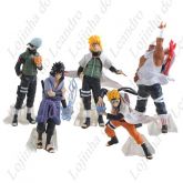 Kit com 5 Miniaturas de Naruto