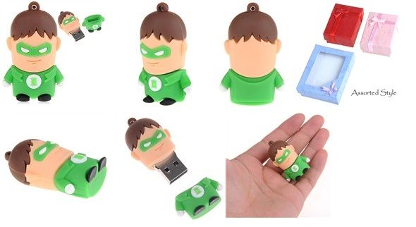 Pen Drive Lanterna Verde 16GB